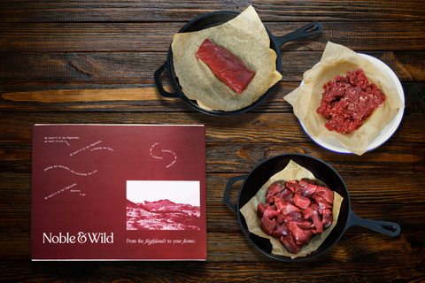 Wild Scottish Venison Meat Box